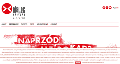 Desktop Screenshot of dialogfestival.pl